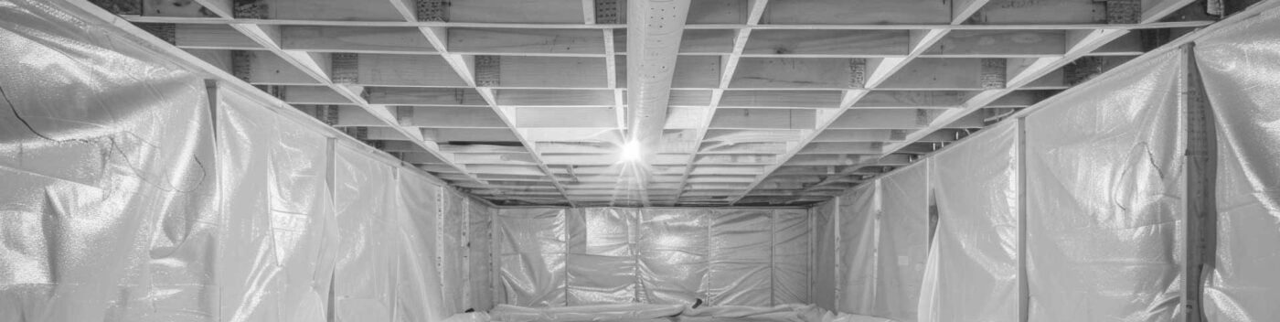 WallSeal™ Crawl Space Wall Vapor Barrier