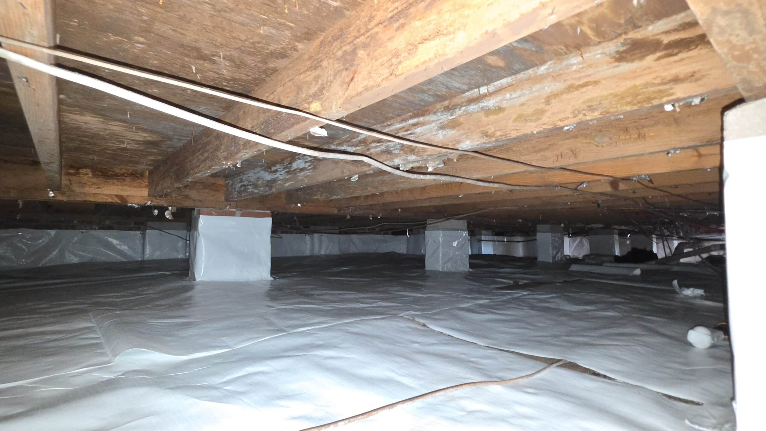 Our Crawl Space Waterproofing Solutions in Greenville, SC