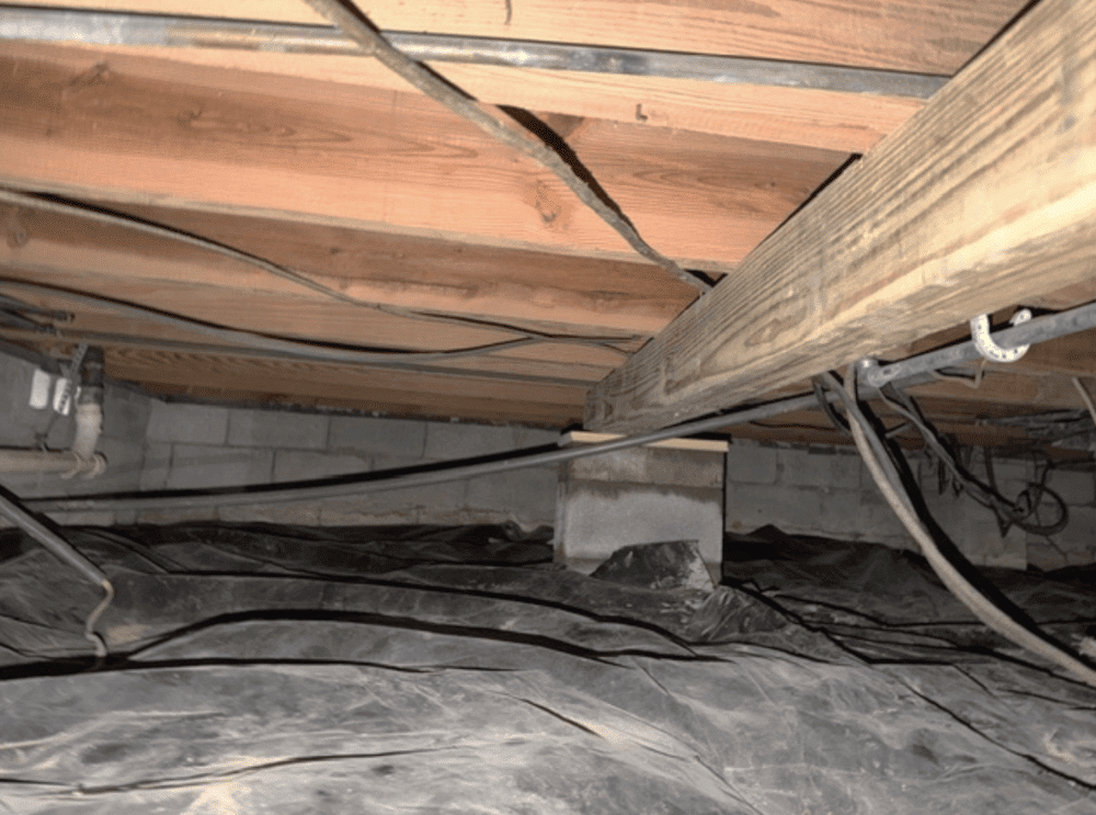 After Crawlspace Structural Repair in Charleston, SC