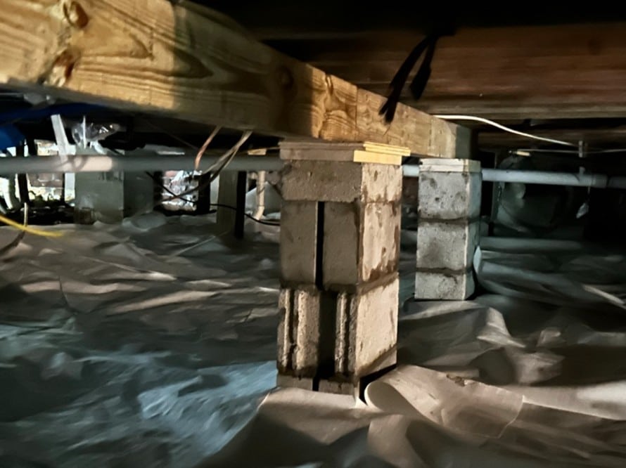 Crawl Space Structural Repair and Encapsulation in Myrtle Beach, SC